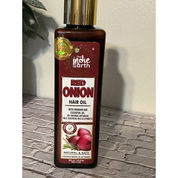 The Indie Earth Red Onion Hair Oil - 6.8 fl Ozs - Picture 2 of 3